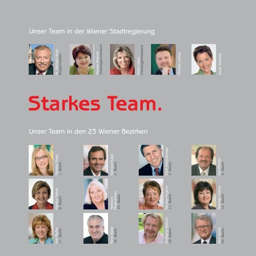 Starkes Team. - Wien 2010