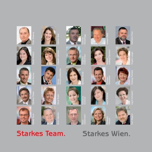 Starkes Team. - Wien 2010