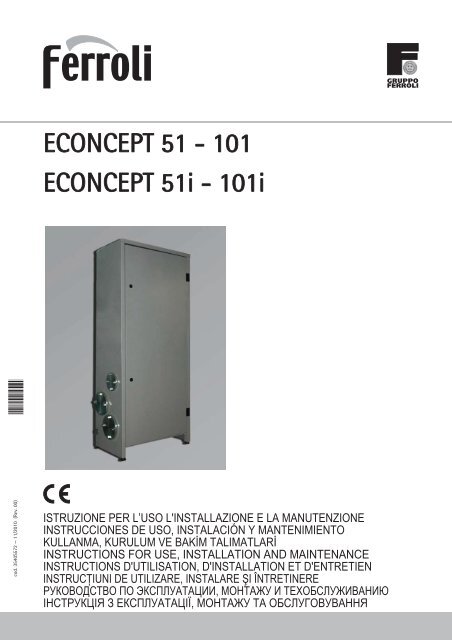 Econcept 101 Manual - Ferroli