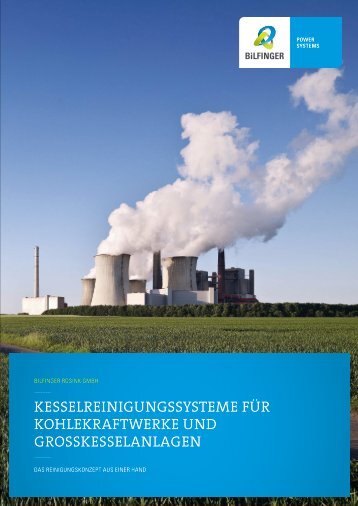Kesselreinigungssysteme - Bilfinger Rosink GmbH