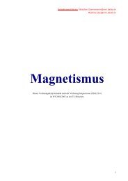 VO Magnetismus - Kapitel 0
