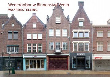 Onderzoek Wederopbouw binnenstad Venlo (Van Meijel Adviseurs)