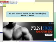 Buy Deca Durabolin Steroids for the Safe and Speedy Building of Muscles