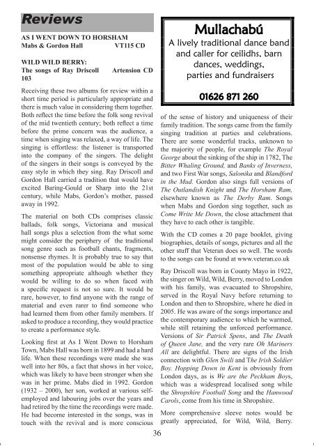 50p No. 88 Winter 2008/2009 - Devon Folk