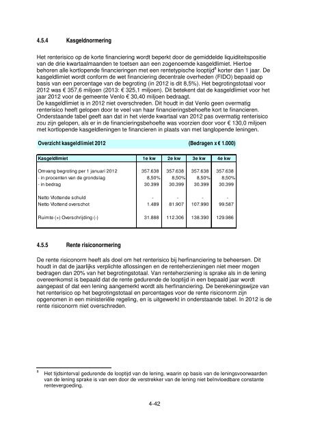 Jaarrekening - Gemeente Venlo