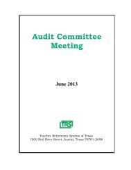 Audit Committee - June 2013 - TRS