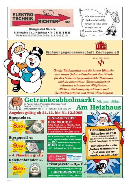 Dezember - Zschopau