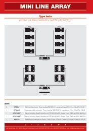 MINI LINE ARRAY - X-Treme Audio