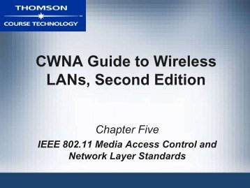 IEEE 802.11 Media Access Control ppt - Csmaster