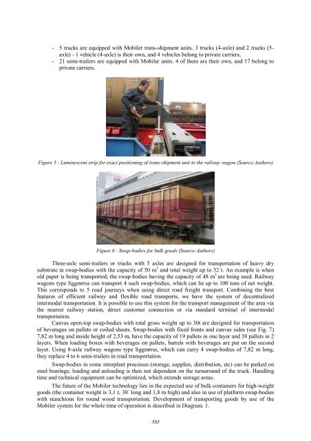 intermodal transportation of iso containers and its implementation to ...