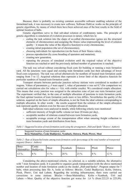 intermodal transportation of iso containers and its implementation to ...