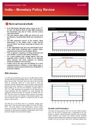 India Monetary Policy Review – June 2013 - Business Research ...