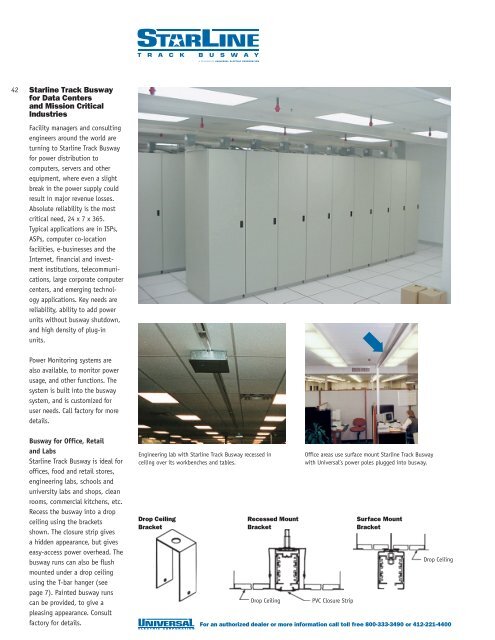 Starline Busway Catalog - Power & Systems Innovations