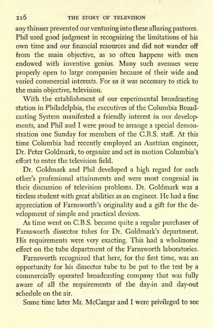 the life of Philo T Farnsworth - Early Television Foundation