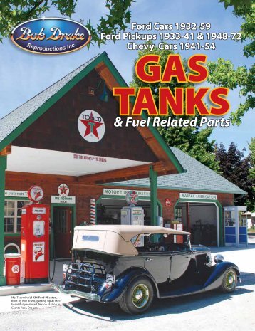 GAS TANkS - Bob Drake Reproductions,Inc.