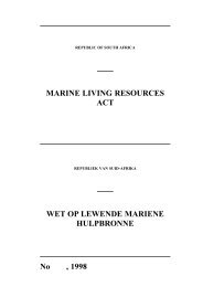 Download Marine Living Resources Act - WWF South Africa