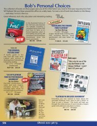 Bob's Personal Choices - Bob Drake Reproductions,Inc.