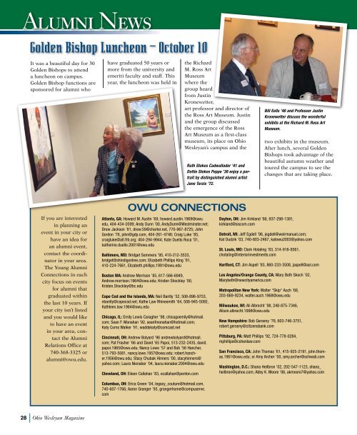 Ohio Wesleyan Magazine - Ohio Wesleyan University