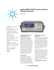 Agilent 33210A 10 MHz Function/Arbitrary Waveform Generator