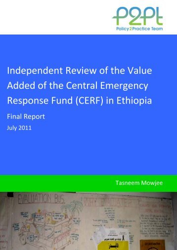 (CERF) in Ethiopia - OCHANet