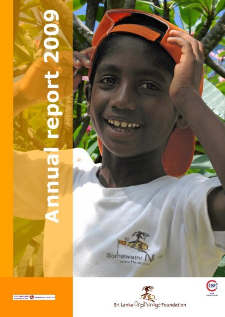 annual report 2009 - Stichting Weeshuis Sri Lanka