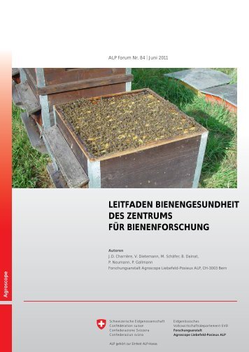 Leitfaden Bienengesundheit - Verein Hinterthurgauer Bienenfreunde