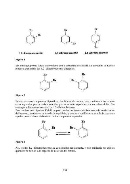 EvoluciÃ³n histÃ³rica de la estructura molecular del benceno