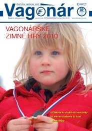 VAGONÁRSKE ZIMNÉ HRY 2010 - Tatravagónka Poprad