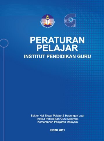 Buku Peraturan Pelajar IPG - Laman Web Rasmi IPGM Kampus ...