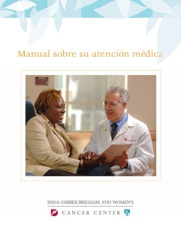 manual sobre su atencion medica - Dana-Farber Cancer Institute
