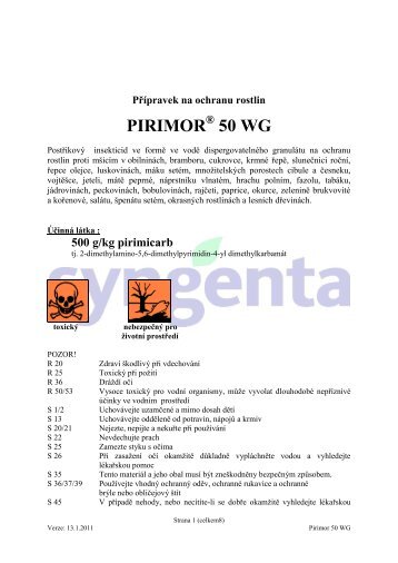 Pirimor 50 WG