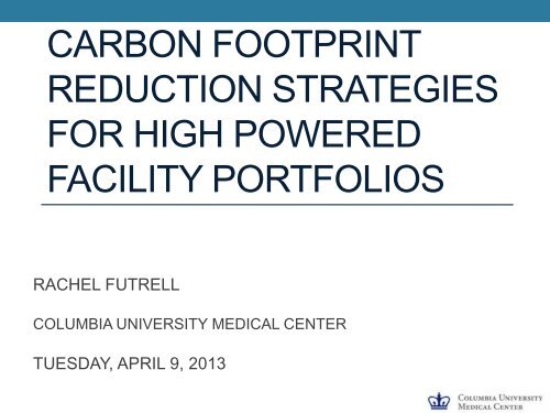 carbon footprint reduction strategies for high ... - Tradeline, Inc.