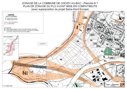 Le projet du canal Seine - Nord Europe traverse la plaine - Voies ...