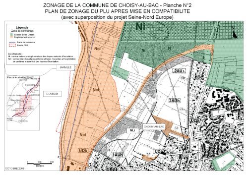 Le projet du canal Seine - Nord Europe traverse la plaine - Voies ...