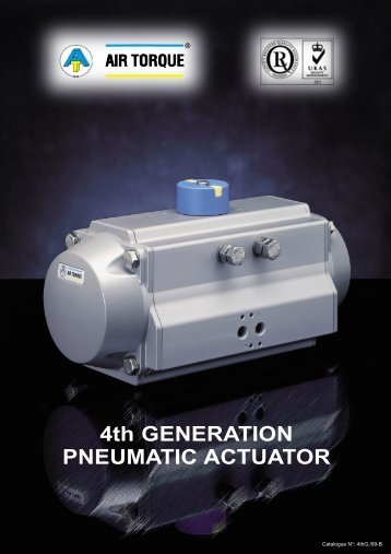 4th GENERATION PNEUMATIC ACTUATOR - VALCONTROL