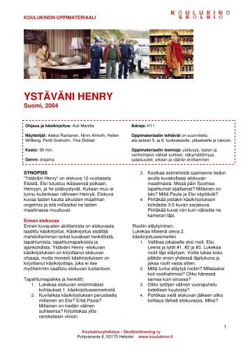 YSTÃVÃNI HENRY - Koulukino