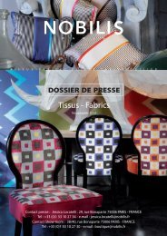 Tissus - Fabrics - Nobilis