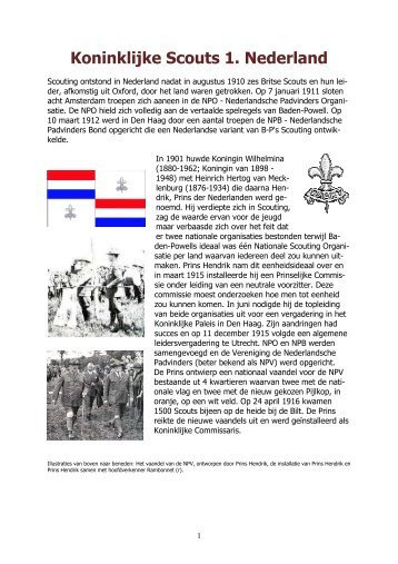 Koninklijke Scouts 1. Nederland - kelpin.nl
