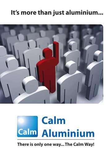 Company Brochure - Calm Aluminium
