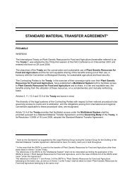 standard material transfer agreement - International Livestock ...