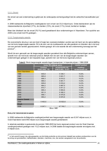 Economische impact van de voedingsindustrie in ... - Meetjesland.be