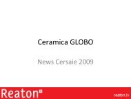 Ceramica GLOBO - Reaton