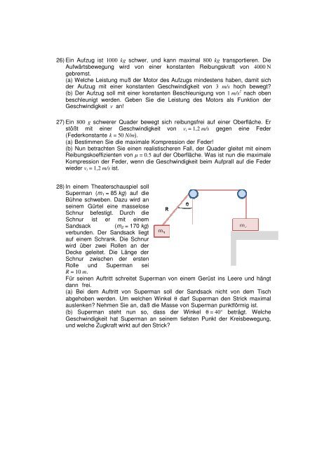 Blatt 4 - Homepage Angewandte Physik, Uni Greifswald