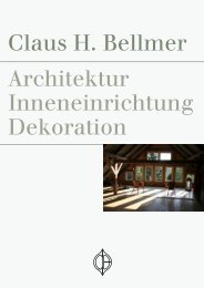 Claus H. Bellmer Architektur Inneneinrichtung Dekoration - ARTektur