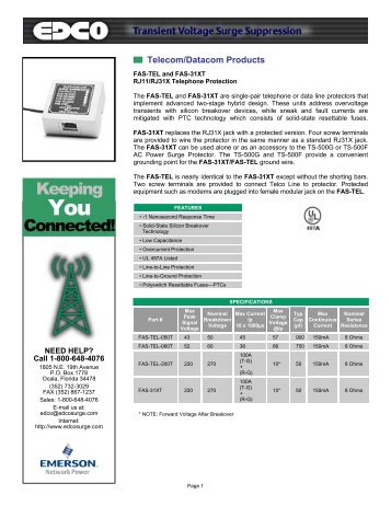 FAS-TEL Series PDF - Digital Telecom