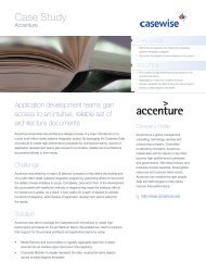 Accenture Case Study - Casewise