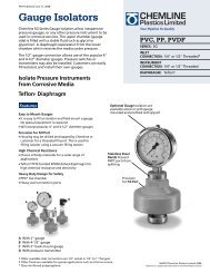 Gauge Isolators - Kube Engineering