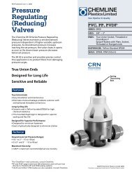 Pressure Regulating (Reducing) Valves - Kube Engineering