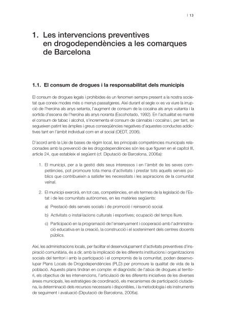 Programes preventius de les drogodependÃ¨ncies - Hemeroteca ...