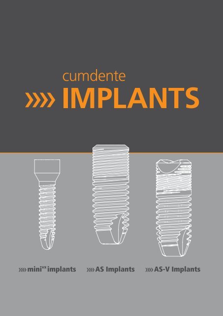 AS Implants Â»Â» minivx implants Â»Â» AS-V Implants - Cumdente